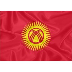 Quirguizistão - Tamanho: 1.57 x 2.24m